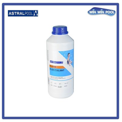 Solution Flocculant Astralpool  น้ำยาเร่งการตกตะกอนและปรับน้ำใส ขนาด 1 ลิตร